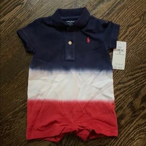 Polo baby onesie